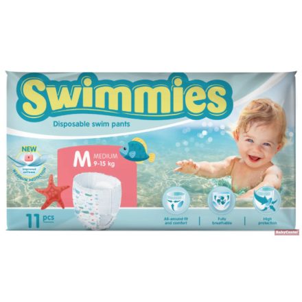 Swimmies úszópelenka 11db (9-15kg) Medium