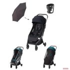 Recaro LEXA Sport babakocsi 22kg-ig - night black (48.000 Ft értékű ajándék kiegészítő csomaggal)