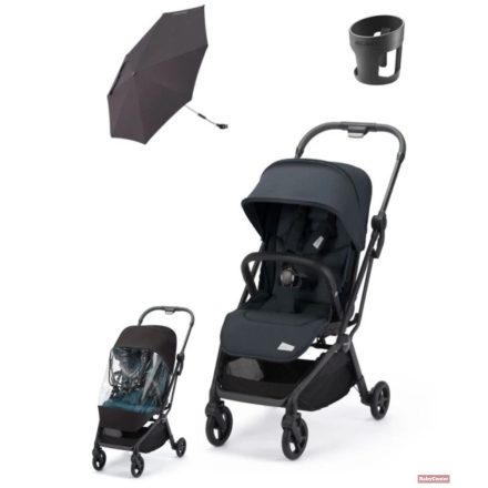 Recaro LEXA ELITE Sport babakocsi (megfordítható) 22kg-ig - Mat Black (45.000 Ft értékű ajándék kiegészítő csomaggal)