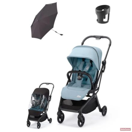 Recaro LEXA ELITE Sport babakocsi (megfordítható) 22kg-ig - Frozen Blue (45.000 Ft értékű ajándék kiegészítő csomaggal)