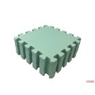 Ria Puzzle habszivacs játszószőnyeg 90x90 cm (9db) light green