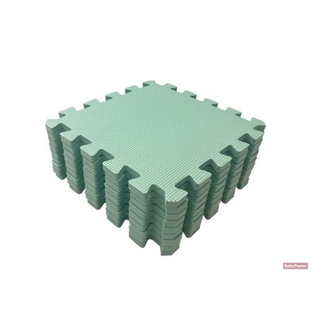 Ria Puzzle habszivacs játszószőnyeg 90x90 cm (9db) light green