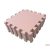 Ria Puzzle habszivacs játszószőnyeg 90x90 cm (9db) Light pink