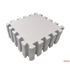 Ria Puzzle habszivacs játszószőnyeg 90x90 cm (9db) Silver