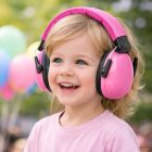 Rock kids hallásvédő (fülhallgató) zajcsökkentő gyermekeknek PINK
