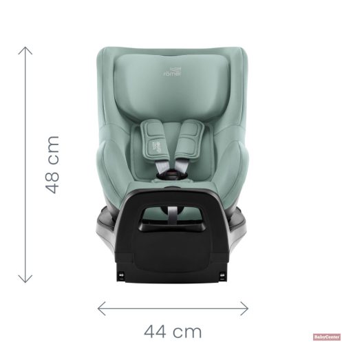 Britax Römer DUALFIX 5Z Style autósülés (61–105 cm) bázistalp szükséges hozzá - Mineral Grey