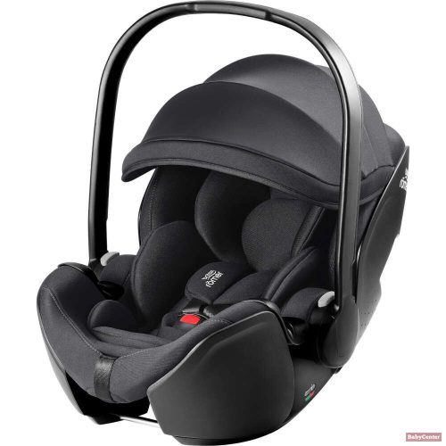 Römer Baby-Safe Pro (fektethető babahordozó) + Vario 5Z Isofix forgatható bázistalp szett - Deep Black (Classic)