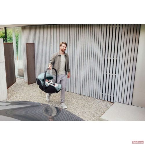 Römer Baby-Safe Pro (fektethető babahordozó) + Vario 5Z Isofix forgatható bázistalp szett - Mineral Grey (style)