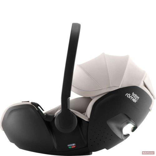 Römer Baby-Safe Pro (fektethető babahordozó) + Vario 5Z Isofix forgatható bázistalp szett - Soft Taupe (Lux)