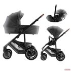 Britax-Römer Smile 5Z COMFORT Set (STYLE) dönthető babahordozóval - Mineral Grey