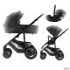 Britax-Römer Smile 5Z COMFORT Set 3in1 (STYLE) dönthető babahordozóval - Mineral Grey