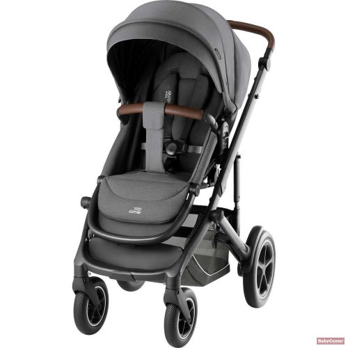 Britax-Römer Smile 5Z COMFORT Set 3in1 (STYLE) dönthető babahordozóval - Mineral Grey