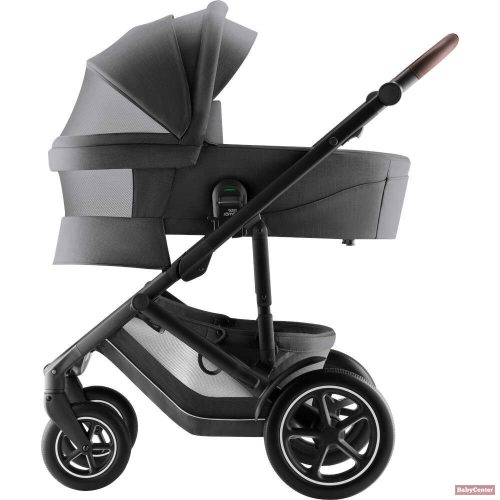 Britax-Römer Smile 5Z COMFORT Set 3in1 (STYLE) dönthető babahordozóval - Mineral Grey