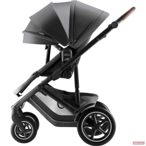 Britax-Römer Smile 5Z COMFORT Set 3in1 (STYLE) dönthető babahordozóval - Mineral Grey