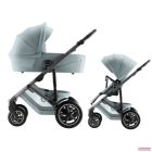 Britax-Römer Smile 5Z Essential Set (STYLE) - Harbor Blue (AJÁNDÉK MÓZESKOSÁRRAL)