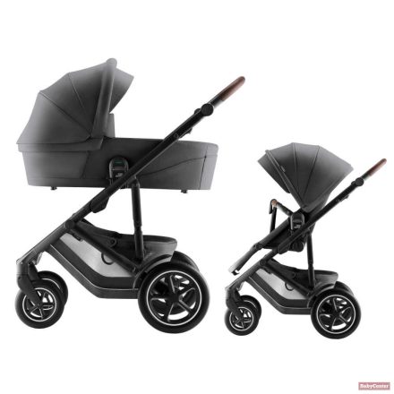 Britax-Römer Smile 5Z Essential Set (STYLE) - Mineral Grey (AJÁNDÉK MÓZESKOSÁRRAL)