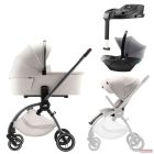 Britax Römer RIO babakocsi 2in1 + ajándék Baby-Safe Core hordozó + bázistalp /LUX-Soft Taupe/