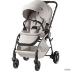 Britax Römer RIO babakocsi 2in1 + ajándék Baby-Safe Core hordozó + bázistalp /LUX-Soft Taupe/