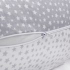 Scamp baba-mama párna (szivacsos töltet) #szürke-fehér csillag