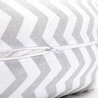 Scamp baba-mama párna (szivacsos töltet) #szürke zigzag