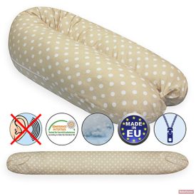 Scamp baba-mama párna (szivacsos töltet) #bézs pöttyös