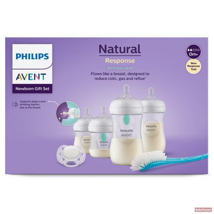 Avent Natural Response cumisüveg újszülött kezdő szett AirFree szeleppel