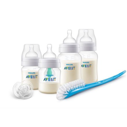 Avent classic cumisüveg újszülött kezdő szett - hasfájás elleni szeleppel