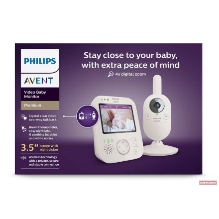 Philips Avent Premium kamerás bébiőr (SCD891)