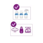 Avent tejtároló poharak 180ml via adapterrel /10db pohár + 10db tető/