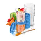 Avent tejtároló poharak szett +ajándék kanál /SCF721/20/