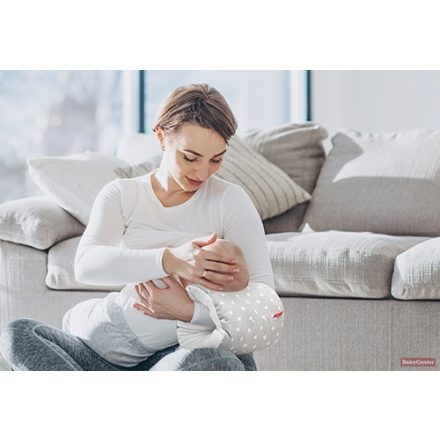 Scamp karra húzható baba-mama párna (szivacsos töltet) #szürke pick