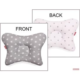 Laposfejűség elleni párna - szürke csillag