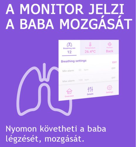 Snuza Pico 2 mobil okos légzésfigyelő