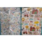 Szeko pamut ágyneműhuzat 2 részes szett- több színben és mintával