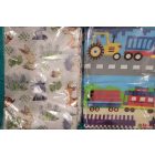 Szeko pamut ágyneműhuzat 2 részes szett- több színben és mintával