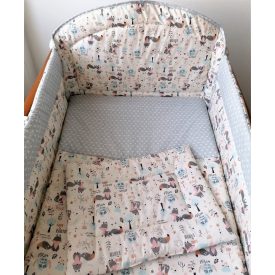 Tündér ágynemű 4 részes - róka rozi