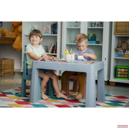 TegaBaby TEGGI Multifun asztal+szék szett - grafit/mustár