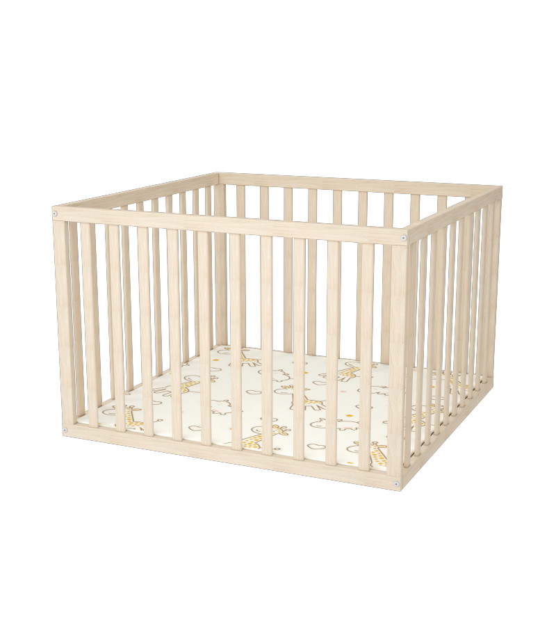 Timba fa járóka 120x120cm /fix,borostyán/ - babycenter.hu