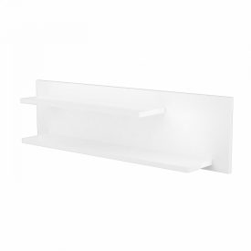 Timba Félix duplapolcos falipolc 100cm - Fehér