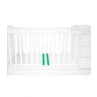 Timba Félix Csillagos 3 Fiókos kombinált gyermekágy - Fehér