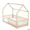 Timba Montessori Házikós gyermekágy 80x160cm - fehér
