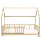 Timba Montessori Házikós gyermekágy 80x160cm - natúr