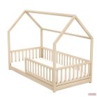 Timba Montessori Házikós gyermekágy 80x160cm - natúr