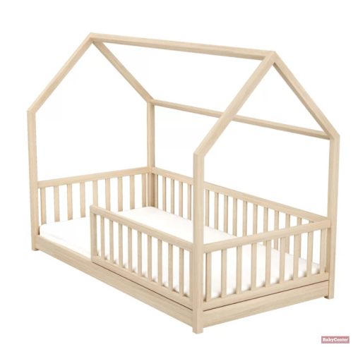 Timba Montessori Házikós gyermekágy 80x160cm - natúr