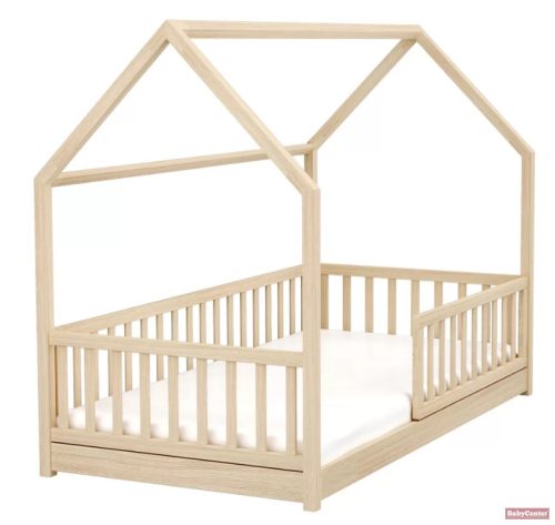 Timba Montessori Házikós gyermekágy 80x160cm - natúr