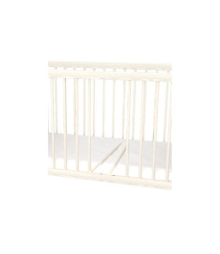 Timba Viki 60x120 - as Zárt végű Gyermekágy Ágyneműtartós - Krém fűz