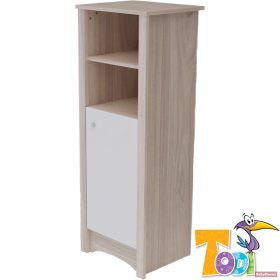   Todi Magic keskeny nyitott 1 ajtós szekrény (140cm magas) - UTOLSÓ DARABOK