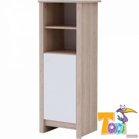   Todi Classic keskeny nyitott +1 ajtós szekrény /140 cm magas/