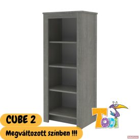 Todi Cube2 keskeny nyitott polcos szekrény /140 cm magas/