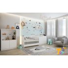 Todi Elegant nyitott polcos + 2 ajtós szekrény